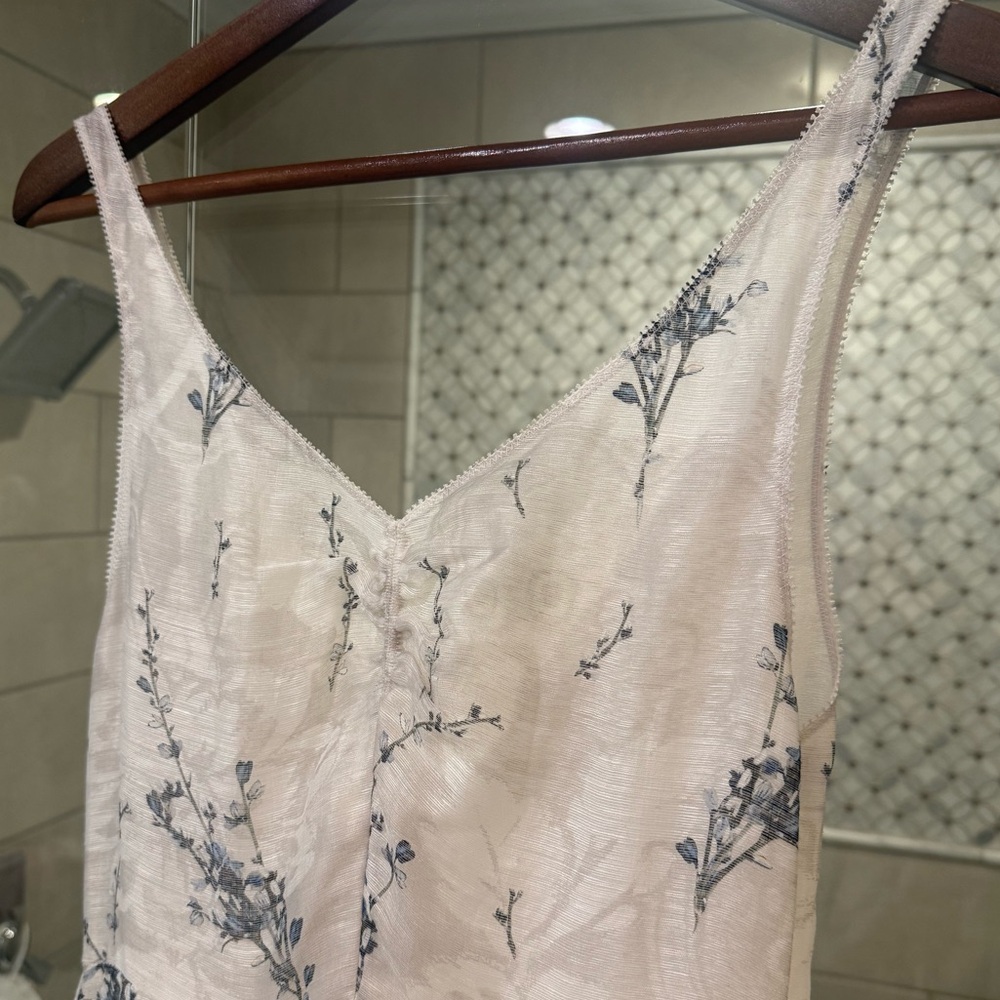 Ivory maxi dress by H&M Conscious